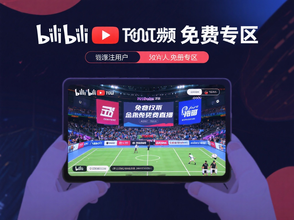视频网站的免费专区
视频平台如Bili